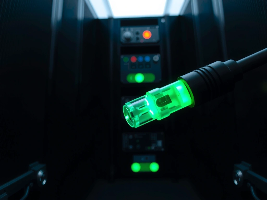 Câble optique sécurisé